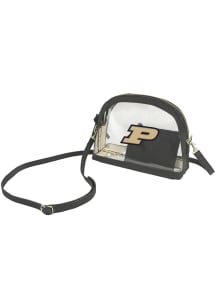 Purdue Boilermakers Half moon Womens Clear Tote