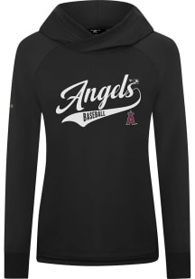 Levelwear Los Angeles Angels Womens Black Slender Glide Pullover