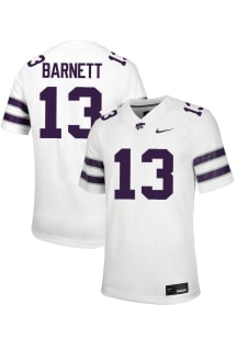 Blake Barnett  Nike K-State Wildcats White Football NIL Game Football Jersey
