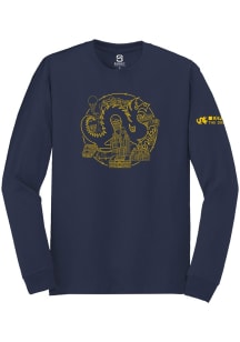 Summit Sportswear Drexel Dragons Navy Blue Welcome Week 2017 Long Sleeve T Shirt