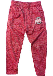 Wes and Willy Ohio State Buckeyes Boys Red Cloudy Yarn Sweatpants