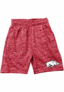 Wes and Willy Arkansas Razorbacks Youth Cardinal Cloudy Yarn Shorts