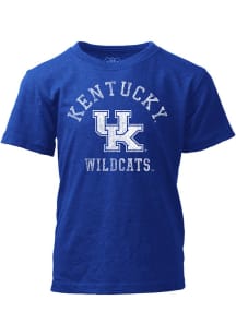 Wes and Willy Kentucky Wildcats Infant Pigment Dyed Short Sleeve T-Shirt Blue