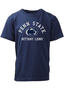 Wes and Willy Penn State Nittany Lions Toddler Navy Blue Vault Short Sleeve T-Shirt