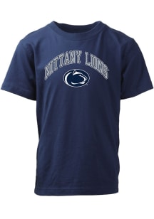 Wes and Willy Penn State Nittany Lions Youth Navy Blue Vintage Arch Short Sleeve T-Shirt