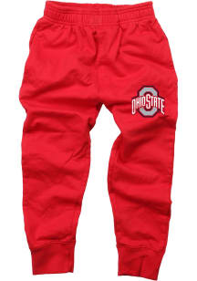 Wes and Willy Ohio State Buckeyes Youth Red Fleece Sweatpants