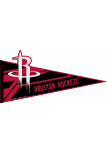 Houston Rockets Extended Logo Pennant - Red