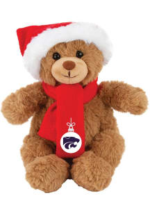 K-State Wildcats Jardine  Holiday 10" Holiday Plush - Brown