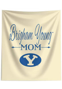 BYU Cougars Mom 50x60 Tapestry Blanket