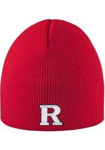 LogoFit Rutgers Scarlet Knights Red Everest Mens Knit Hat