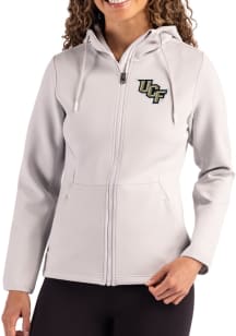 Cutter and Buck UCF Knights Womens Grey Epic Comfort Full Zip Light Weight Jacket