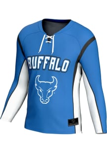 ProSphere Buffalo Bulls Youth Blue Rival Hockey Jersey