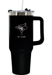 The Memory Company Toronto Blue Jays Dad 40oz Stainless Steel Tumbler - Black