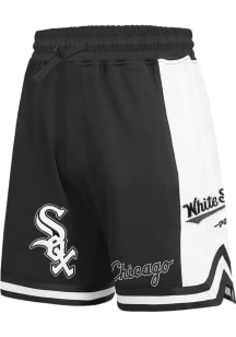 Pro Standard Chicago White Sox Boys Black Classic Chenille Shorts