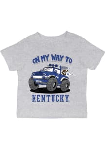 Vive La Fete Kentucky Wildcats Infant On My Way Short Sleeve T-Shirt Grey