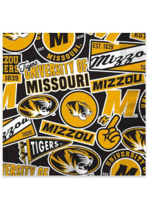 Missouri Tigers 6.5" 25 pk Square Napkins