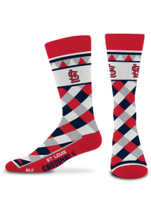 St Louis Cardinals Remix Mens Argyle Socks