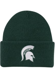 LogoFit Michigan State Spartans North Pole Baby Knit Hat - Green