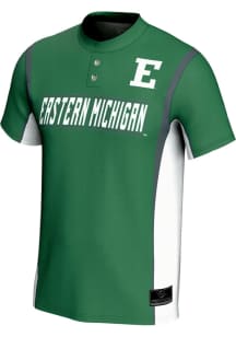 ProSphere Eastern Michigan Eagles Mens Green Rival Softball Baseball Jersey