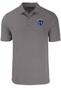 Cutter and Buck Sporting Kansas City Graphite Forge Eco Stretch Big and Tall Polo