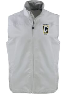 Cutter and Buck Columbus Crew Mens Grey Charter Sleeveless Jacket