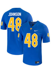 Nike Pitt Panthers Blue NIL Name And Number Football Jersey