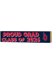 KH Sports Fan Duquesne Dukes Class of 2026 Block Sign - Navy Blue