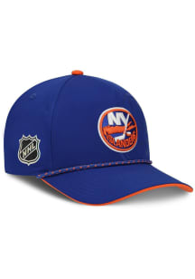 New York Islanders 2026 NHL Draft A-Frame Rope Adjustable Hat - Blue