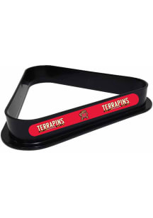 Maryland Terrapins Team Logo Billiard Ball Rack