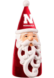 Nebraska Cornhuskers LED Santa Decor