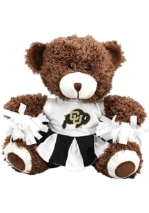 Colorado Buffaloes Cheerleader Bear Plush - Black