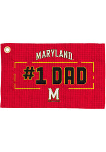 Maryland Terrapins #1 Dad Waffle Golf Towel
