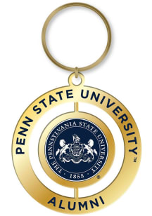 Penn State Nittany Lions Alumni Spinner Keychain - Navy Blue