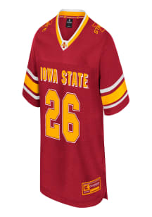 Colosseum Iowa State Cyclones Youth Cardinal All Day Football Jersey