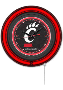 Cincinnati Bearcats Double Neon Wall Clock