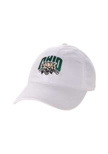 Legacy Ohio Bobcats EZA Twill Adjustable Hat - White