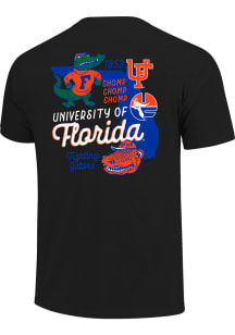 Florida Gators Black Vintage Collage Short Sleeve T Shirt