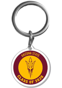 Arizona State Sun Devils 2026 Acrylic Keychain - Red