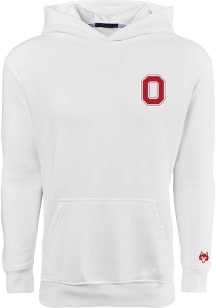 Greyson Ohio State Buckeyes Mens White Aspen Stadium Series Long Sleeve Hoodie