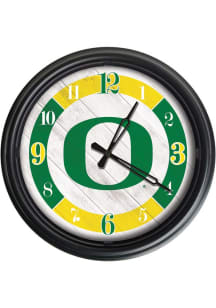 Oregon Ducks Outdoor LED Wall Clock