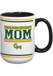 George Mason University 15oz Mom Java Ceramic Mug - White