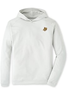 Peter Millar Rowan University Mens Ash Pine Long Sleeve Hoodie