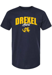Summit Sportswear Drexel Dragons Womens Navy Blue Aunt Short Sleeve T-Shirt