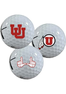 Utah Utes Primary Golf Balls