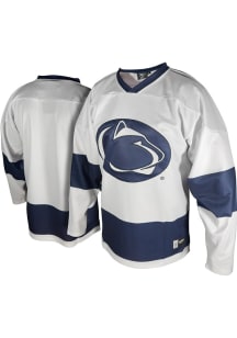 Genuine Collective  Penn State Nittany Lions Mens White Replica Hockey Jersey