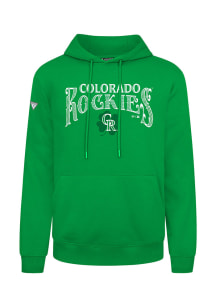 Levelwear Colorado Rockies Mens Kelly Green Podium St. Patrick's Day Long Sleeve Hoodie