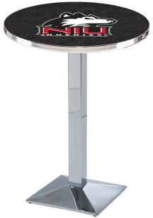 Northern Illinois Huskies Chrome Square Base Pub Table
