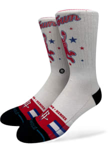 Houston Rockets Stance 2025 City Edition Mens Crew Socks
