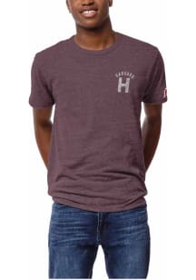 Harvard Crimson Maroon Vintage H Short Sleeve Fashion T Shirt