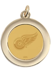 CSI Detroit Red Wings Gold Pendant Womens Necklace